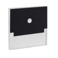 Sabik LED porrasvalo liiketunnistimella 3000K 0,8W 12V 7,5cm musta