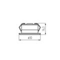 Imber 12V 1W upotettava valaisin 3000K IP65 alumiini