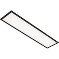 Piatto LED plafondi kauko-ohjattava 24W 3000-6500K 100cm musta