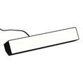 Muro LED p&ouml;yt&auml;valaisin &auml;lyvalaisin 9W 3000-6500K 25,5cm musta