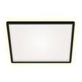Slim LED plafondi 22W 4000K 42cm musta