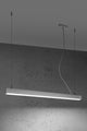 Pinne riippuvalaisin LED valkoinen 4000K 90cm