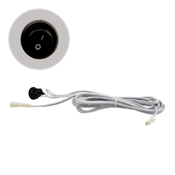 MiniAMP LED upotettava virtakytkin 200cm 5A