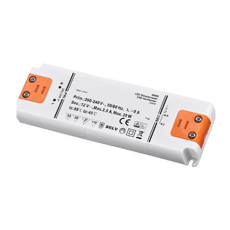 LED-virtal&auml;hde 12 V 0-30 W IP20