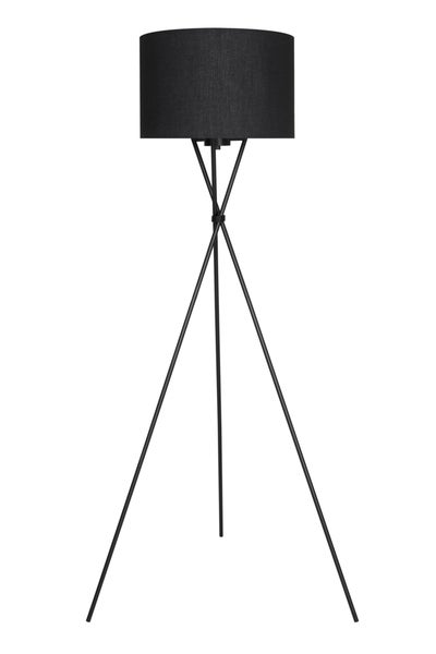 Floor lattiavalaisin E27 142cm musta