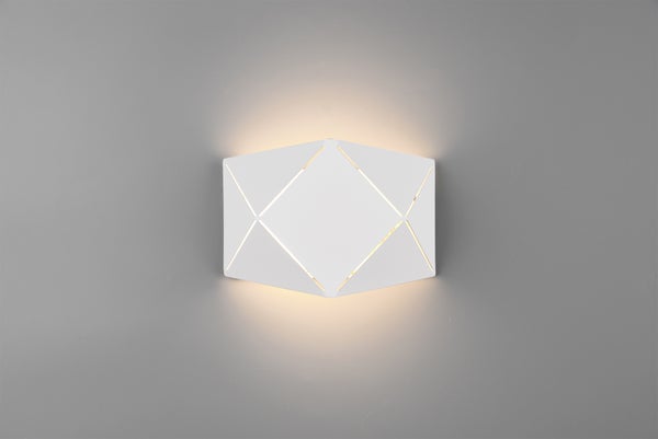 Zandor LED sein&auml;valaisin 18cm 6,5W 3000K mattavalkoinen