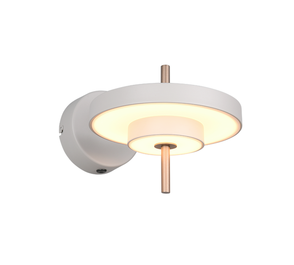 Keaton LED sein&auml;valaisin l&auml;mmin harmaa 2300+3000+4000K