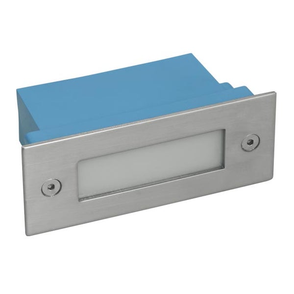 Taxi LED upotettava valaisin 11cm IP54 4000K 0,6W harjattu ter&auml;s