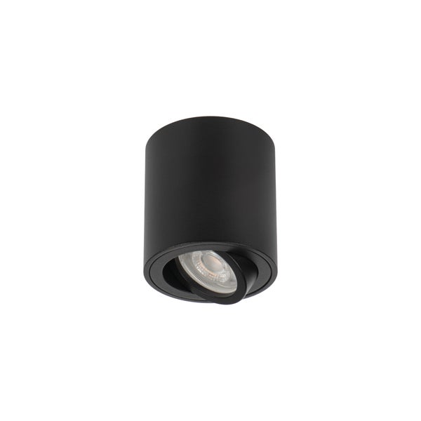 Bord One 80x85mm pinta-asennettava spottivalaisin GU10 musta