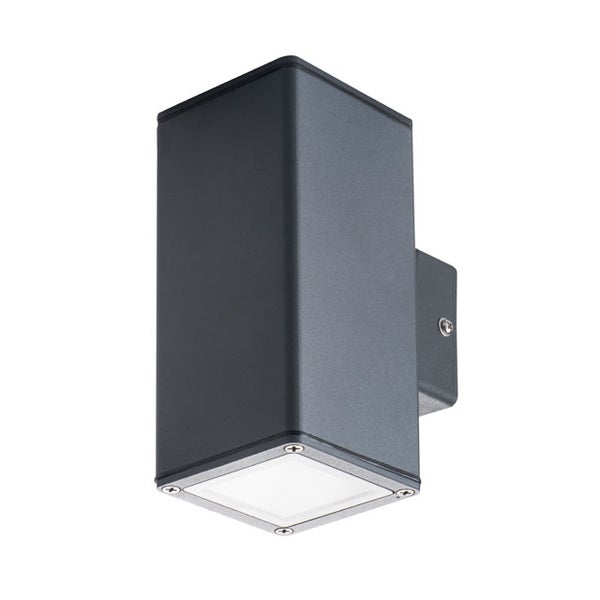 Gori 235 sein&auml;valaisin IP44 2xGU10 16cm antrasiitti