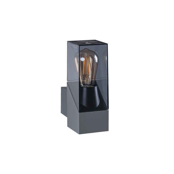 Laven sein&auml;valaisin E27 27,6cm IP44 antrasiitti