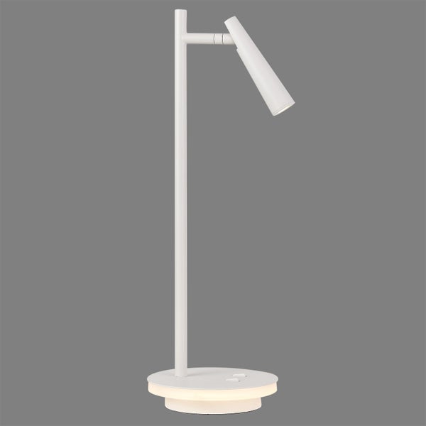 Panau LED p&ouml;yt&auml;valaisin 6W+3W 45,4cm valkoinen