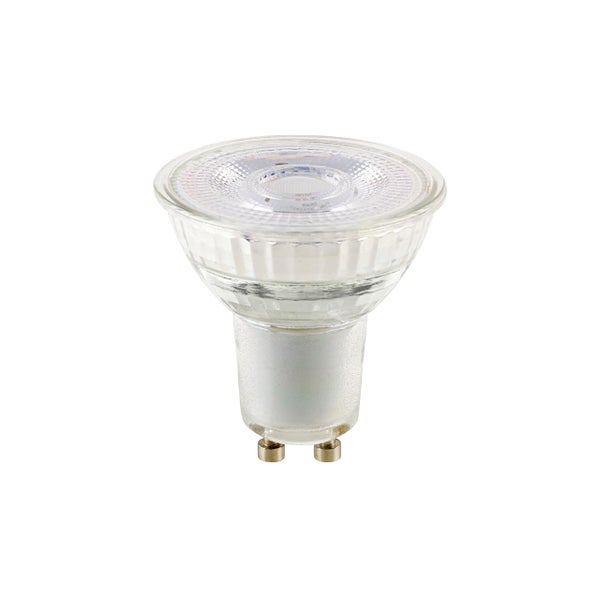 LED GU10 spottilamppu 7,4W Luxar lasi 540lm 2700K 36&deg; himmennett&auml;v&auml;