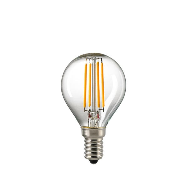 Filament 4,5W pallo kirkas E14 470lm 2700K himmennett&auml;v&auml;