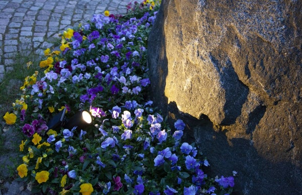 Powerspot Solar LED spottivalaisin maapiikill&auml; IP44 21cm