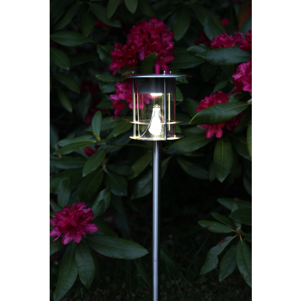 Valencia Solar LED pollari maapiikill&auml; IP44 64cm