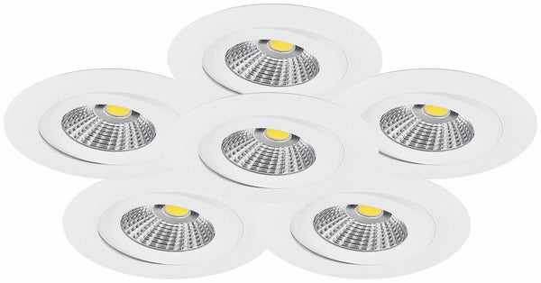 Md-360 LED-downlightsarja 6x6W 2700K IP44