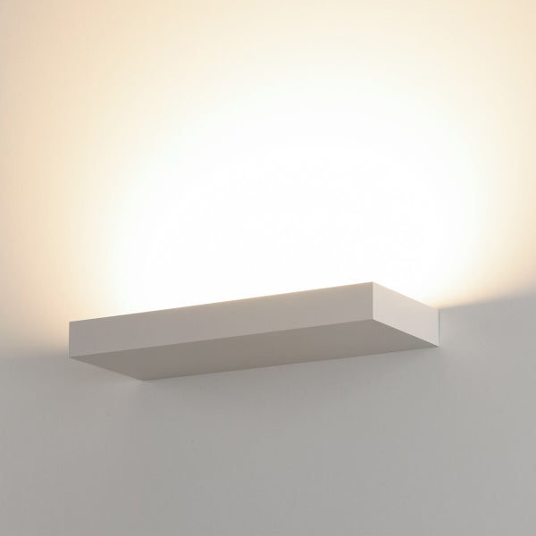 Brick sein&auml;valaisin valkoinen LED 38W 4650lm CRI90 LED 2700K/3000K/4000K Liukukytkin Mikroprismaattinen diffuusori