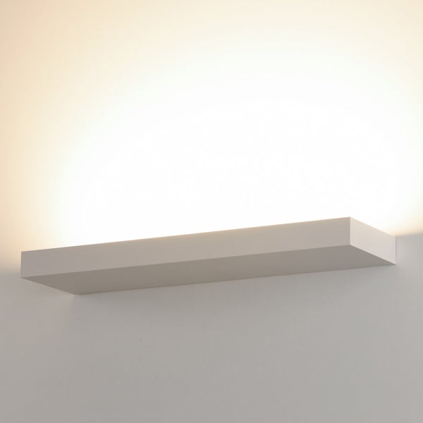 Brick sein&auml;valaisin valkoinen LED 56W 7020lm CRI90 LED 2700K/3000K/4000K Liukukytkin Mikroprismaattinen diffuusori