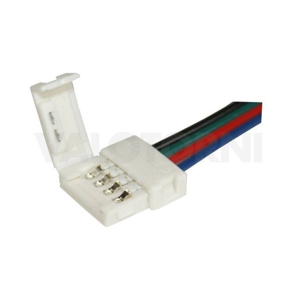 Liitin RGB LED-nauhaan johdolla