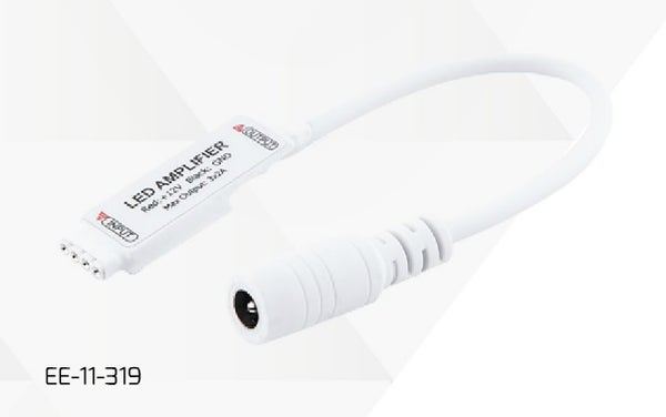 RGB-vahvistin Mini DC-naaras liittimell&auml;