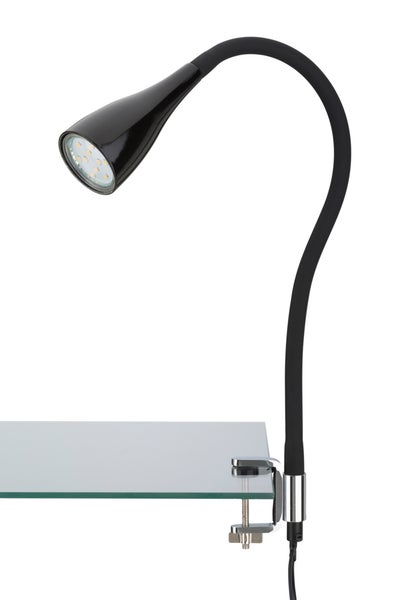 Elasti klipsivalaisin LED musta 1 x GU10