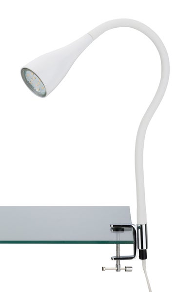 Elasti klipsivalaisin LED valkoinen 1 x GU10
