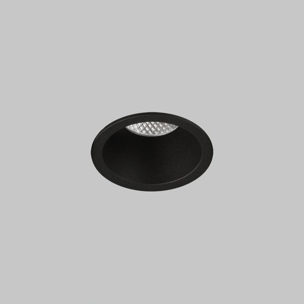 Kidal Upotettava Musta LED COB 7W 2700K 775lm CRI90 IP44/IP20 Himmennys DALI/Push