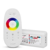 LED RGB kauko-ohjain ja vastaanotin 2.4GHz