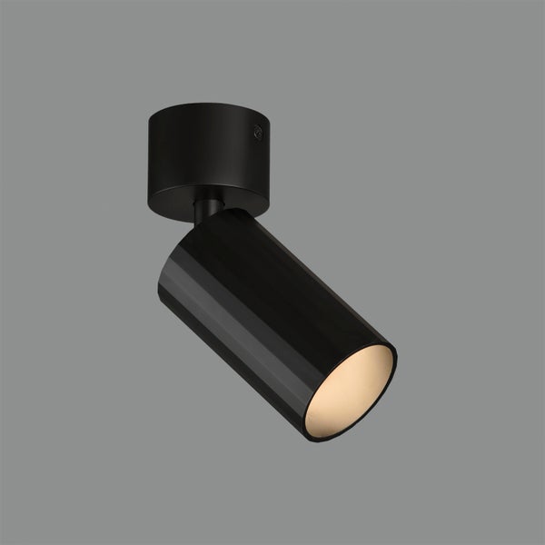 Modrian spottivalaisin GU10 5,8cm musta