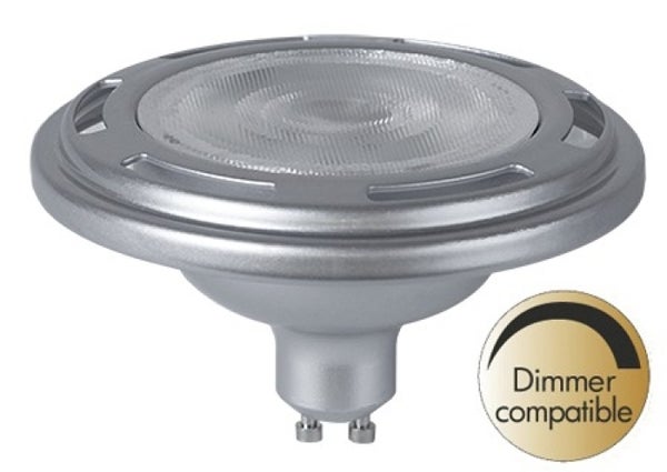 Spotlight LED ES111/GU10 3000K 1200lm himmennett&auml;v&auml;