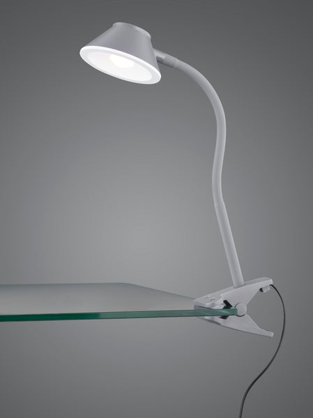 Berry LED klipsuvalaisin 26cm 3000K 3,5cm harmaa