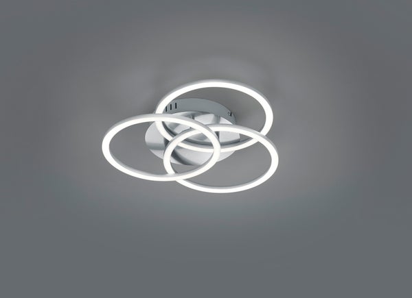 Circle LED kattovalaisin 43cm 2700-6000K 27W harjattu ter&auml;s