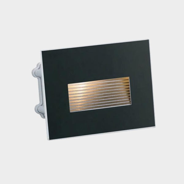Solis upotettava kiilt&auml;v&auml;n musta LED 4.5W 200 lm CRI80 IP65 LED 2700K/3000K/4000K liukukytkin