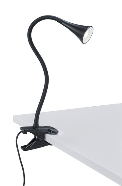 Viper p&ouml;yt&auml;valaisin klipsu LED 3 W musta