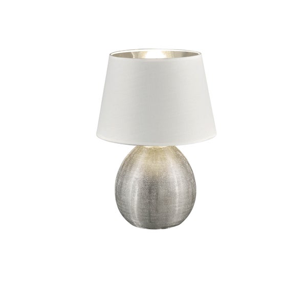 Luxor p&ouml;yt&auml;valaisin 35 cm 1xE27 hopea
