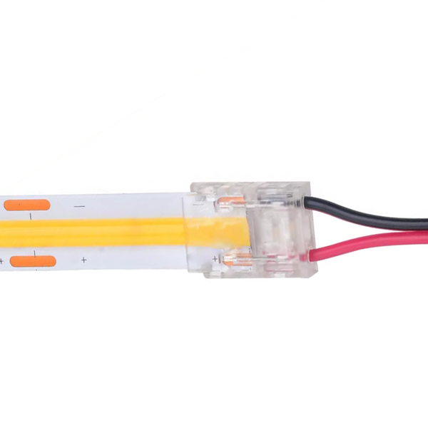 Pikaliitin 15cm johdolla COB LED-nauhoille 8mm 4A