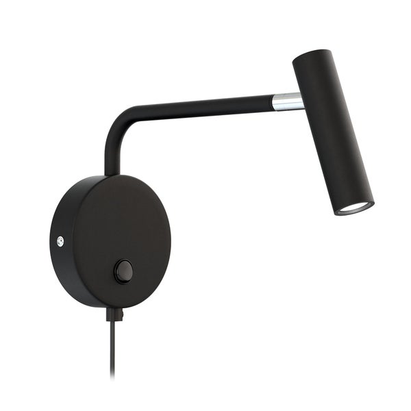 Haven LED sein&auml;valaisin 15cm 3W 3000K musta