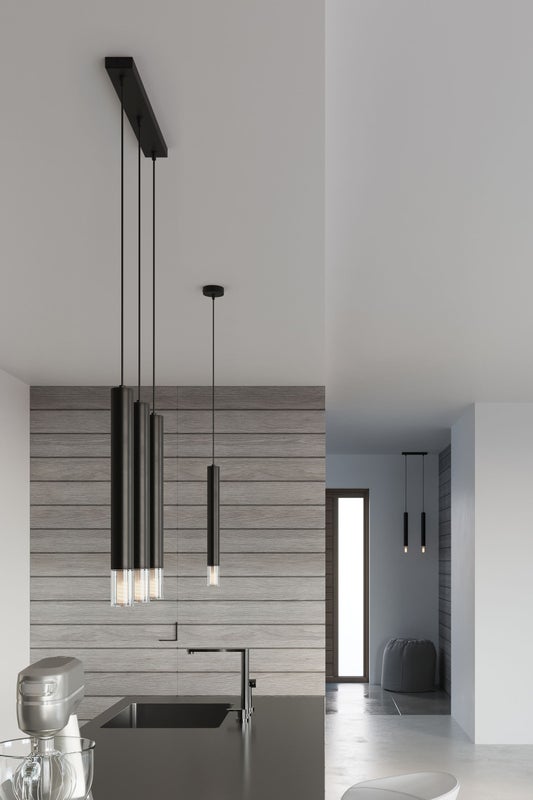 Wezyr riippuvalaisin 2xG9 30cm musta
