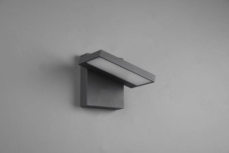 Horton LED sein&auml;valaisin IP54 15cm 8W 3000K antrasiitti
