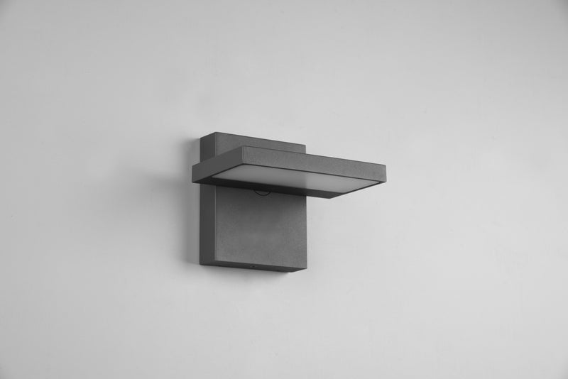Horton LED sein&auml;valaisin IP54 15cm 8W 3000K antrasiitti
