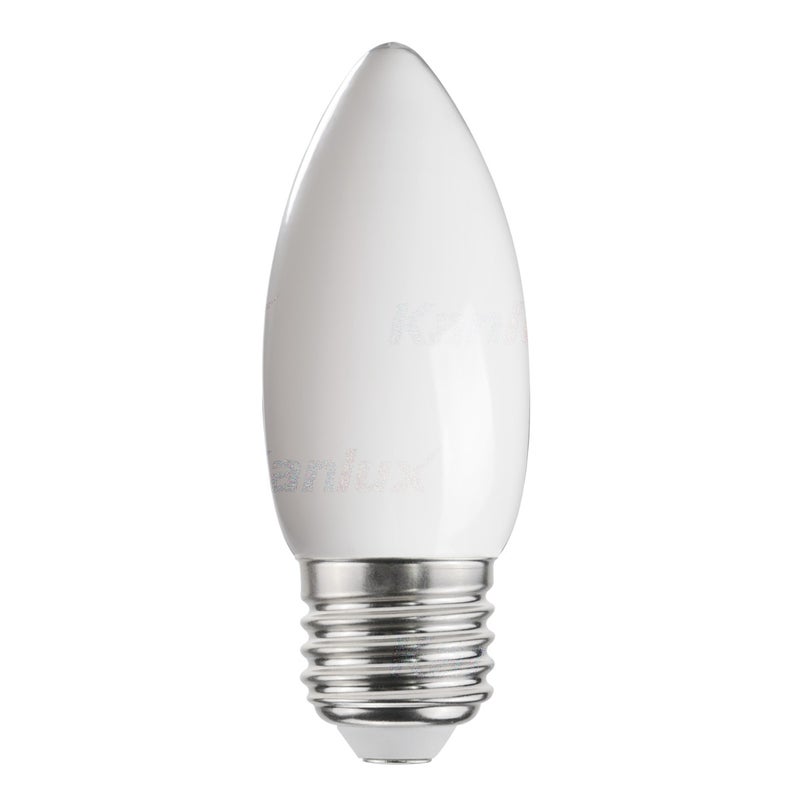 LED-lamppu C35 E27 6W 810lm 4000K opaalilasi