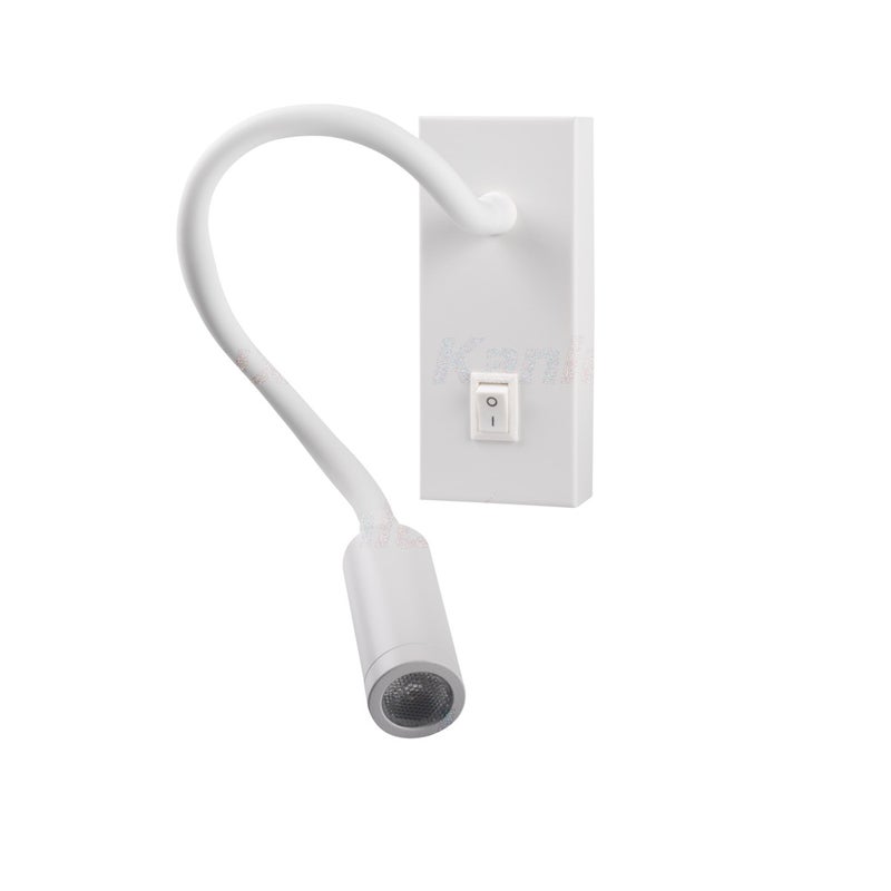Tonil LED sein&auml;valaisin 37cm 3000K 3,3W valkoinen