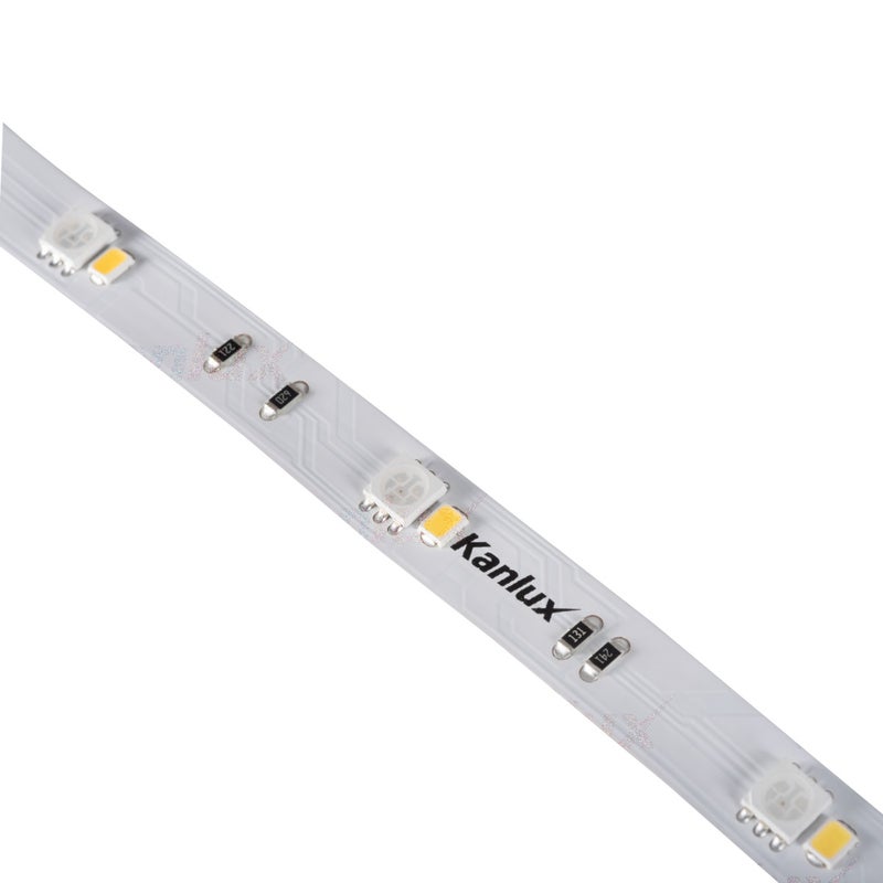 RGBW LED-nauha 24V 45W (9W/m) RGB+4000K IP00
