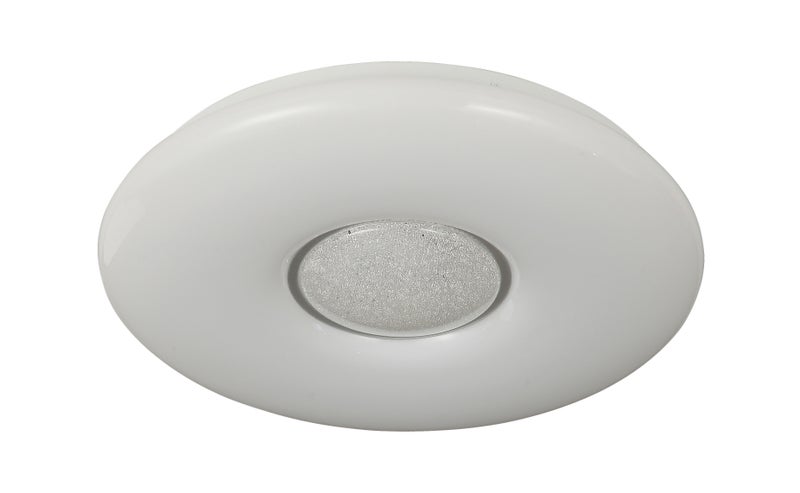 Moon LED kattovalaisin 4000K 40cm 24W koukkukiinnitys valkoinen