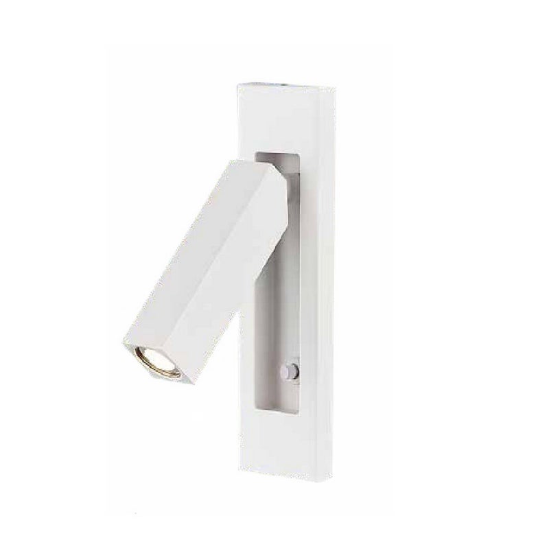 Gokova LED upotettava sein&auml;valaisin 3W 3000K 16,5cm valkoinen