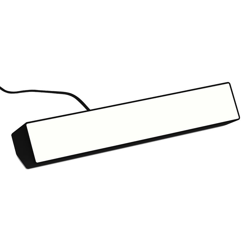 Muro LED p&ouml;yt&auml;valaisin &auml;lyvalaisin 9W 3000-6500K 25,5cm musta