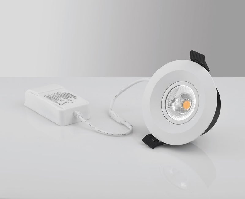 Be-8853 Tune LED alasvalosarja 6x5W 1800-2900K 9,5cm IP44 6-pack valkoinen