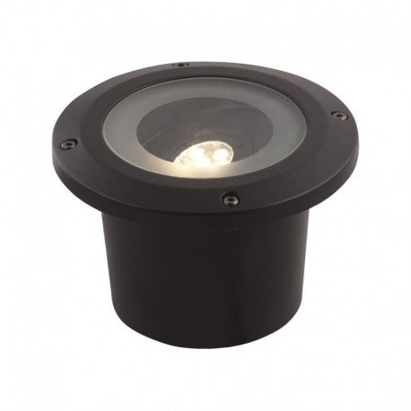 Rubum upotettava LED-ulkovalaisin 5W musta