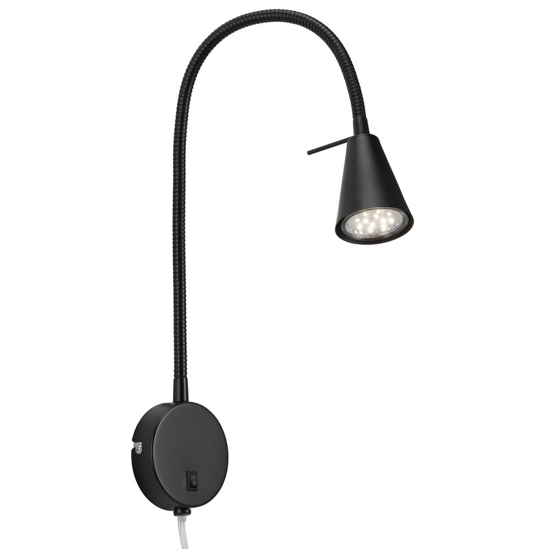 Comfort sein&auml;valaisin GU10 57cm musta